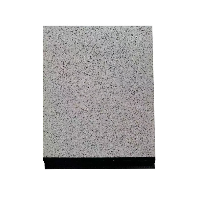 Carved metal plate with real stone lacquer